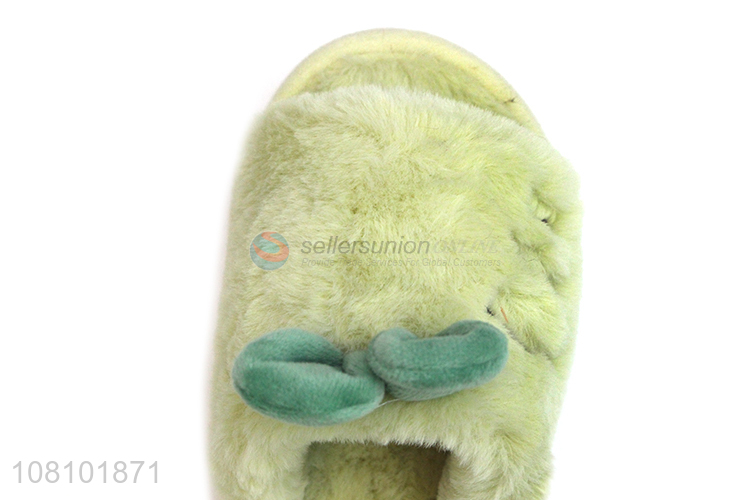 China wholesale winter indoor outdoor fuzzy women slippers