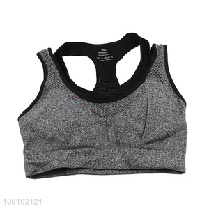 Latest products breathable sports yoga bra for underwear