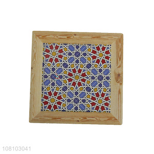 Factory price creative cork coaster kitchen heat pad