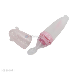 Best Sale Food Supplement Rice Cereal Feeding Bottle With Spoon