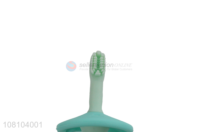 Good Sale Baby Childran Infant Training Silicone Toothbrush