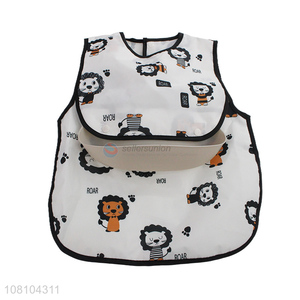 Custom Baby Bibs Painting Apron Waterproof Baby Bib