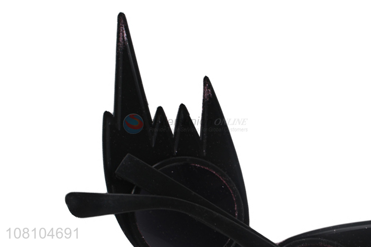 New arrival glitter owl wing party glasses costume ball sunglasses