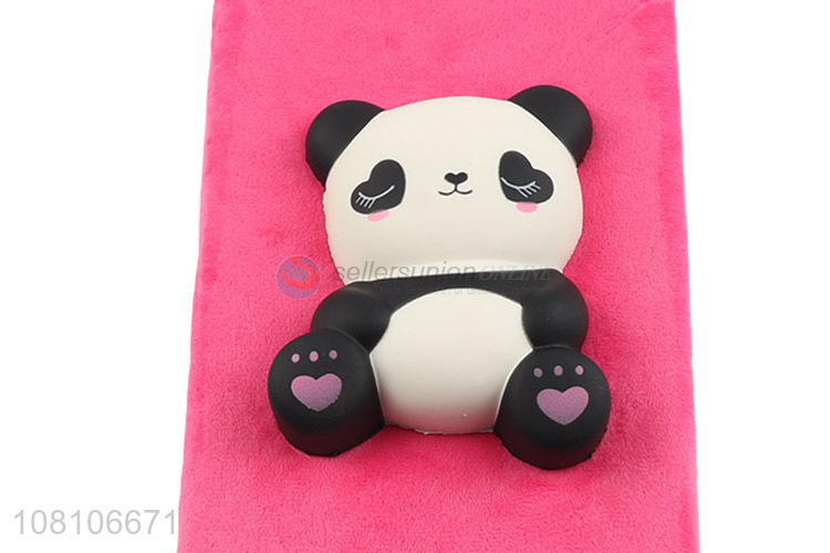 Best selling pink cartoon panda notebook student diary books