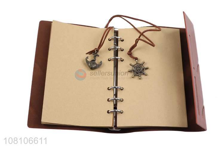 New products retro soft leather notebook children picture book