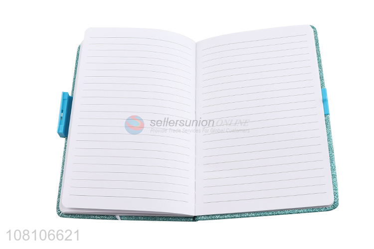 Factory wholesale blue codebook students portable diary book