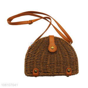 Good Quality Straw Weave Bag Ladies Shoulder Bag