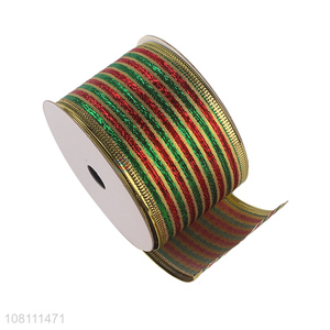 Good Sale Colorful Polyester Ribbon For Christmas Tree Decoration