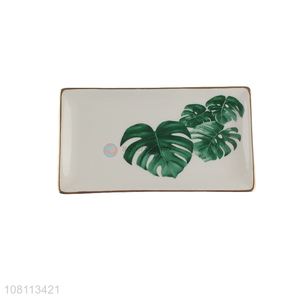 Good quality fish plate ceramic dinner plates for sale