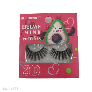 Cheap price daily use durable 3D false eyelash wholesale