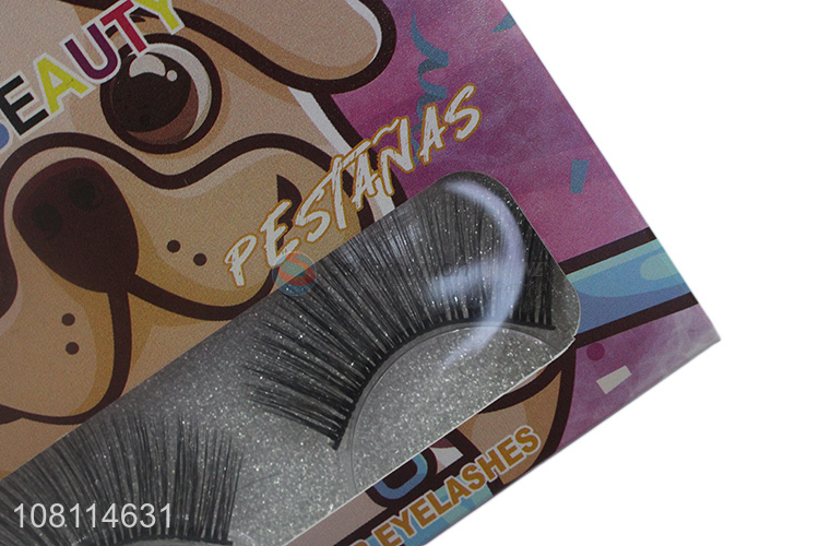 Top selling natural 3D false eyelash for makeup