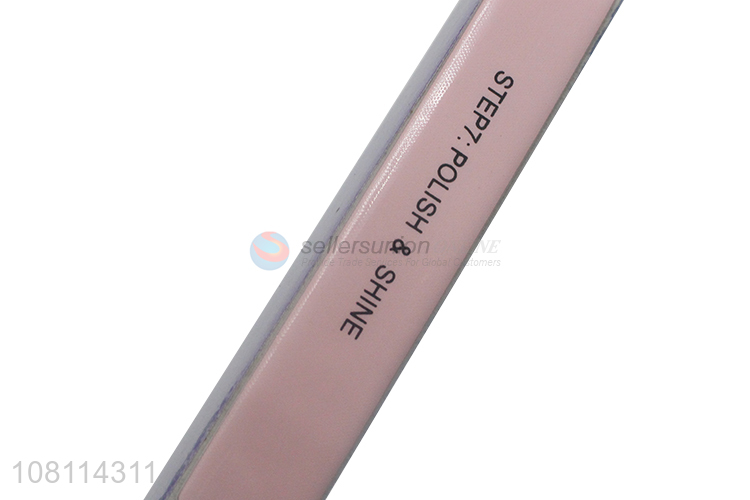 Hot sale colourful portable nail file for nail tools