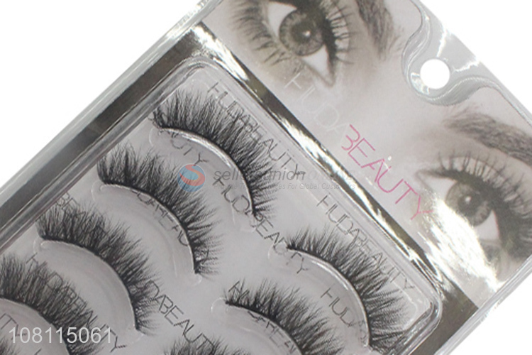 Factory direct sale curly fluffy women false eyelashes for makeup