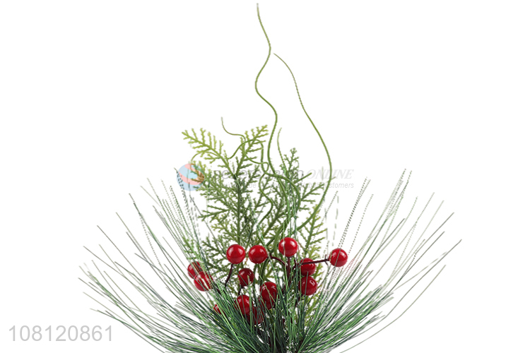 Yiwu wholesale simple artificial plant festival decoration