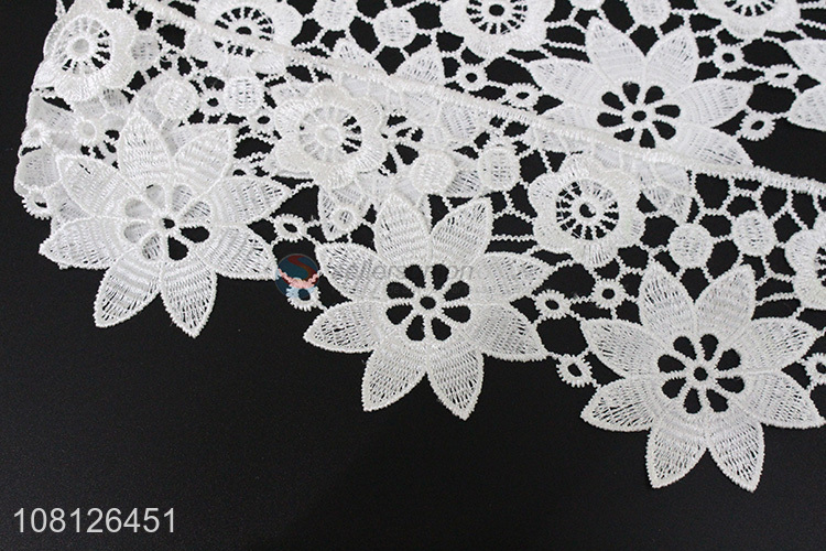 Hot products fashionable polyester lace trim for clothing