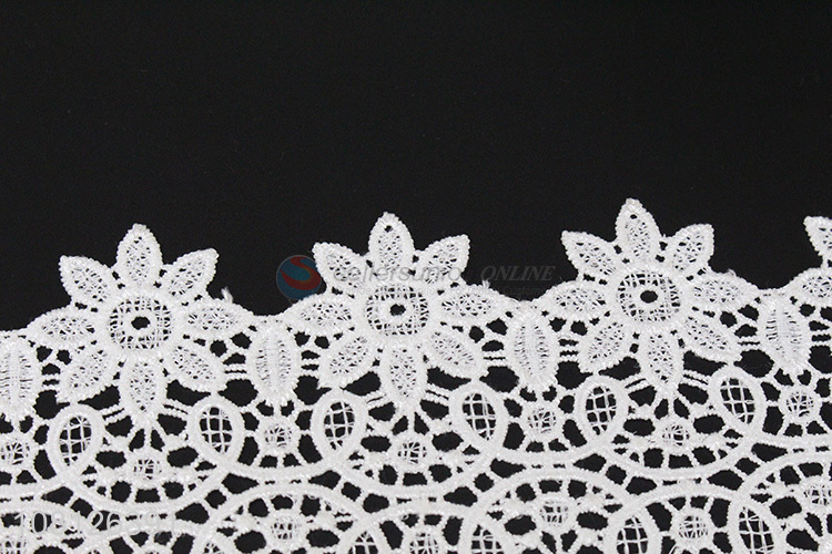 Wholesale cheap price white garment dress decorative lace trim