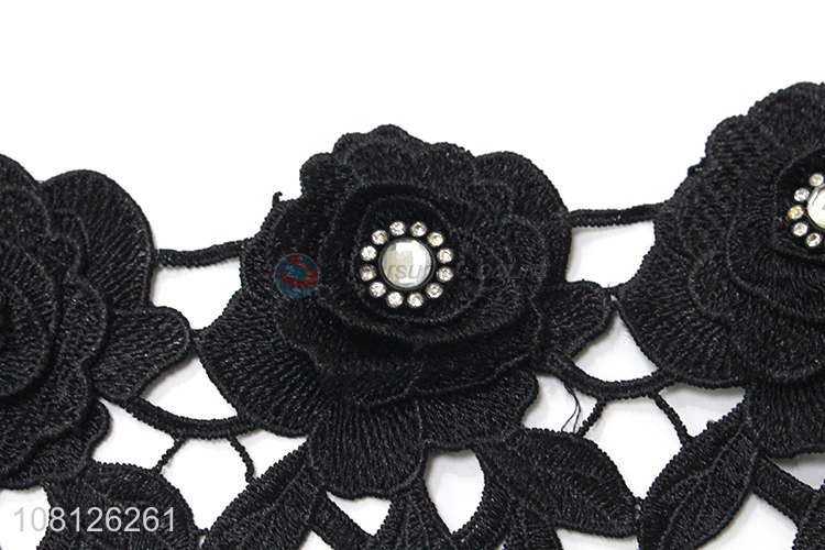 Top selling soft touch garment decoration lace trims