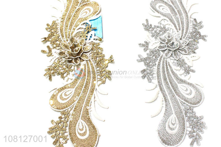 Hot products multicolor fashion wedding dress patch