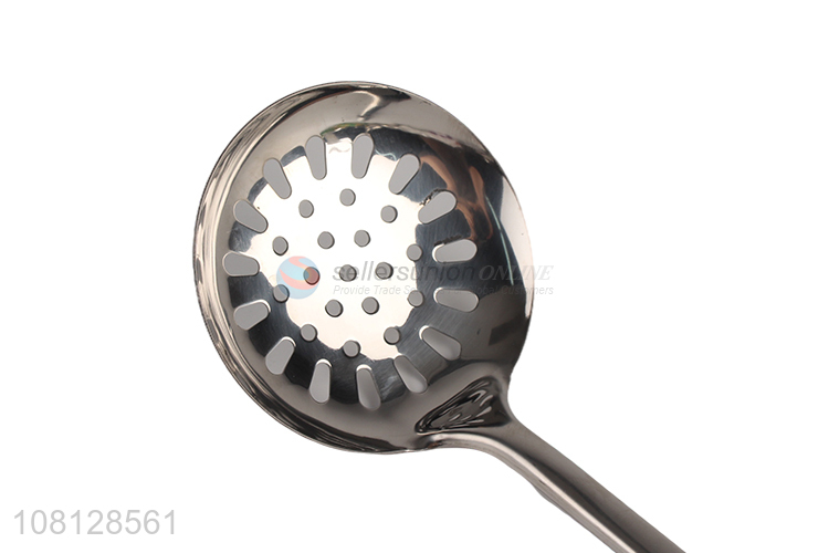 Factory wholesale silver stainless steel hot pot colander