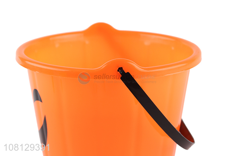 Good price Halloween pumpkin bucket for Halloween decoration