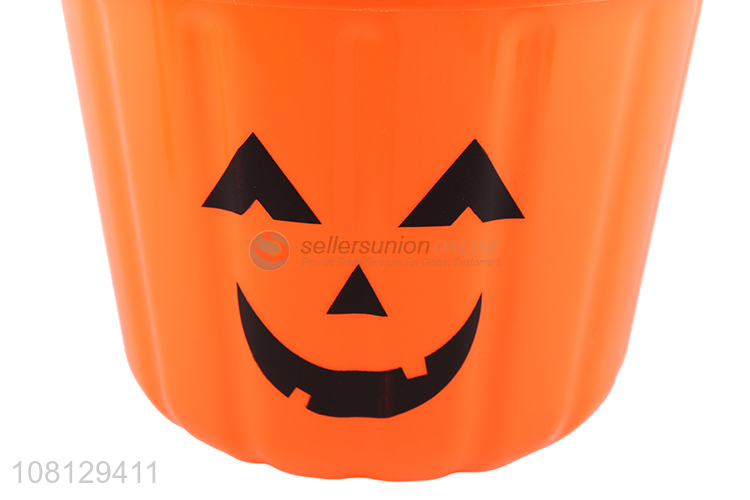 Hot selling Halloween pumpkin candy bucket Halloween ornaments