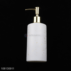 New Arrival White Glass Bottle Press Lotion Bottle