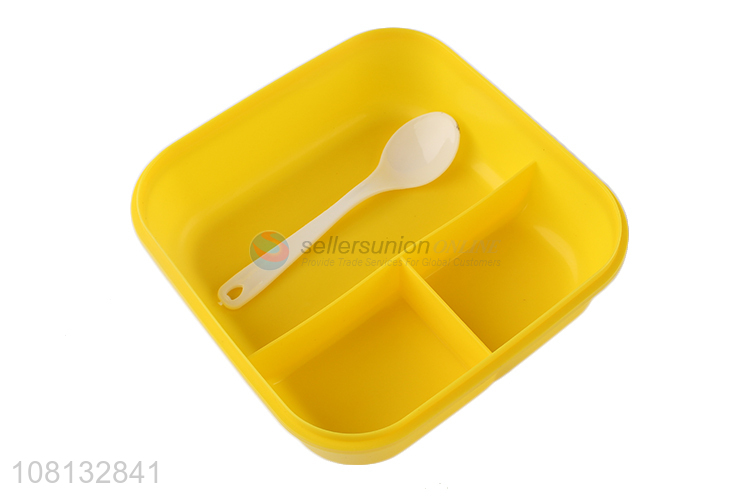 Factory direct sale portable plastic office lunch box