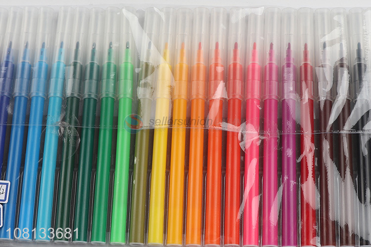 Best selling 24colors non-toxic children watercolors pen