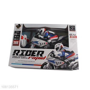 Yiwu wholesale white remote control motorcycle toys for boys