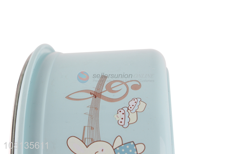 Factory wholesale blue cartoon insulated lunch box