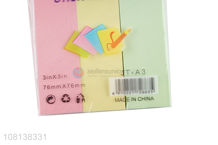 Latest arrival school stationery rectangular sticky notes