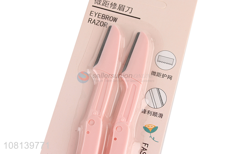 Newest Products Eyebrow Trimmer Fold Eyebrow Knife for Girls