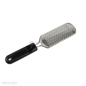 New arrival pp handle stainless steel foot file pedicure tool