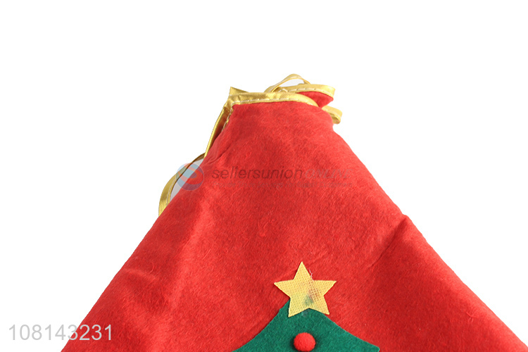 Hot sale Christmas decoration non-woven Christmas tree skirt