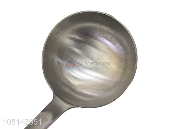 Online wholesale silver stainless steel soup spoon