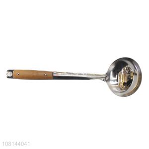 Good price stainless steel long handle porridge spoon