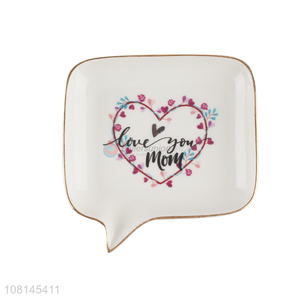 Personalized Plates Small Dish Ceramic Plate