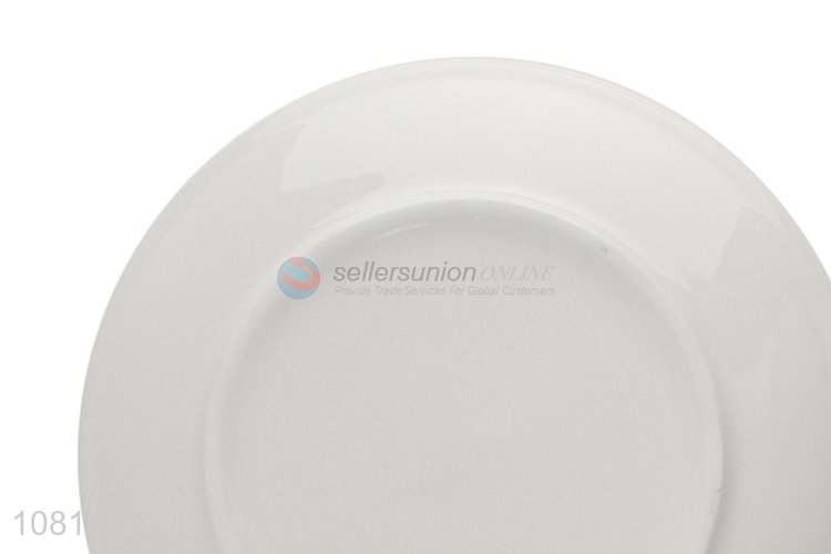 Fashion Style Round Ceramic Plate Best Seasoning Dish