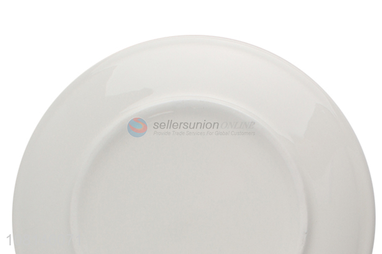 High Quality Round Ceramic Plate Food Dish Dinner Plate