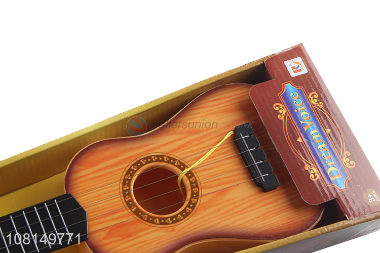 Good quality kids musical instrument 4 strings ukulele guitar