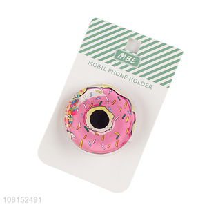 New arrival cartoon donut mobile phone holder for sale