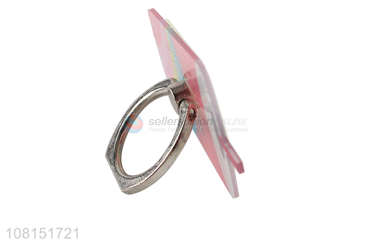 China factory creative mobile phone holder with metal ring