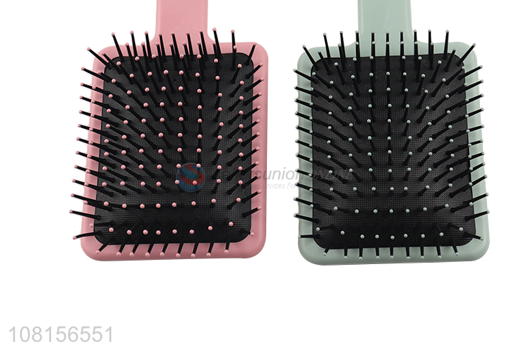 Hot selling multicolor air cushion massage hair comb for women