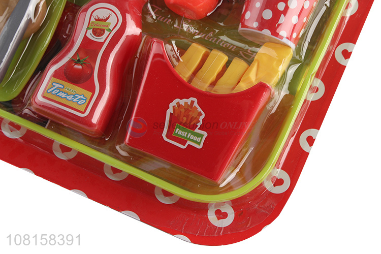 Recent design pretend play kitchen toys fake food