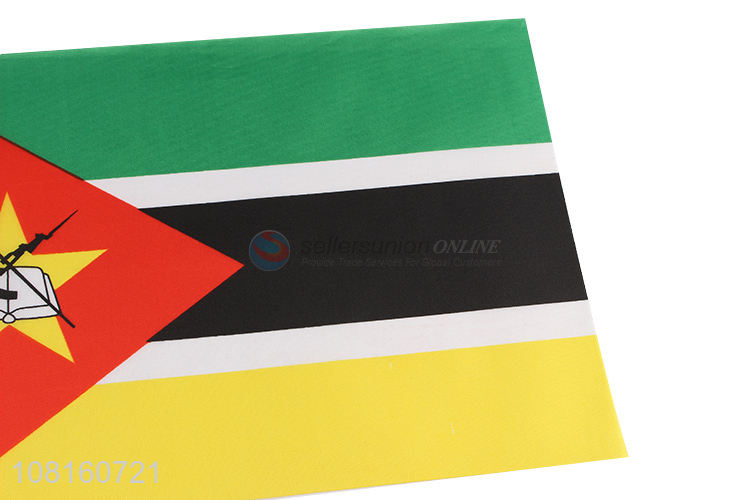 Low price polyester party event mini national hand held flags