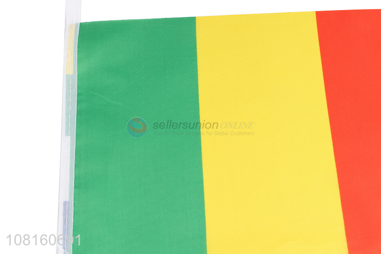 Top products polyester sports event mini hand shaking flags