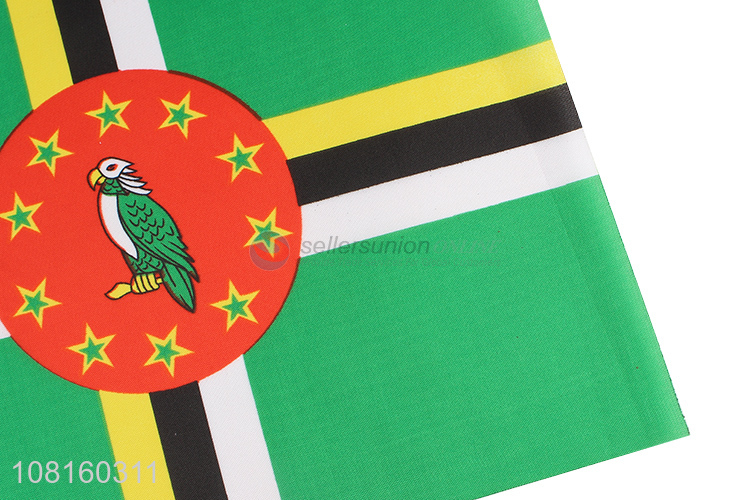 Cheap price polyester mini national flags with top quality