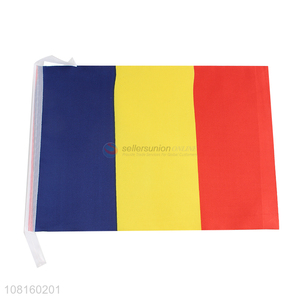 Hot items polyester mini country flags hand waving flags