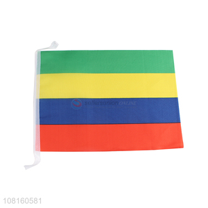 Best quality sports event polyester mini hand held flags