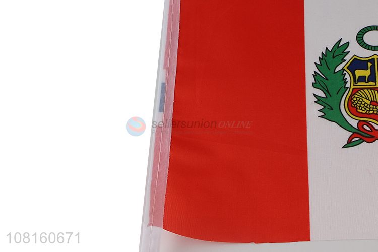 Yiwu market polyester world cup sports mini hand waving flags